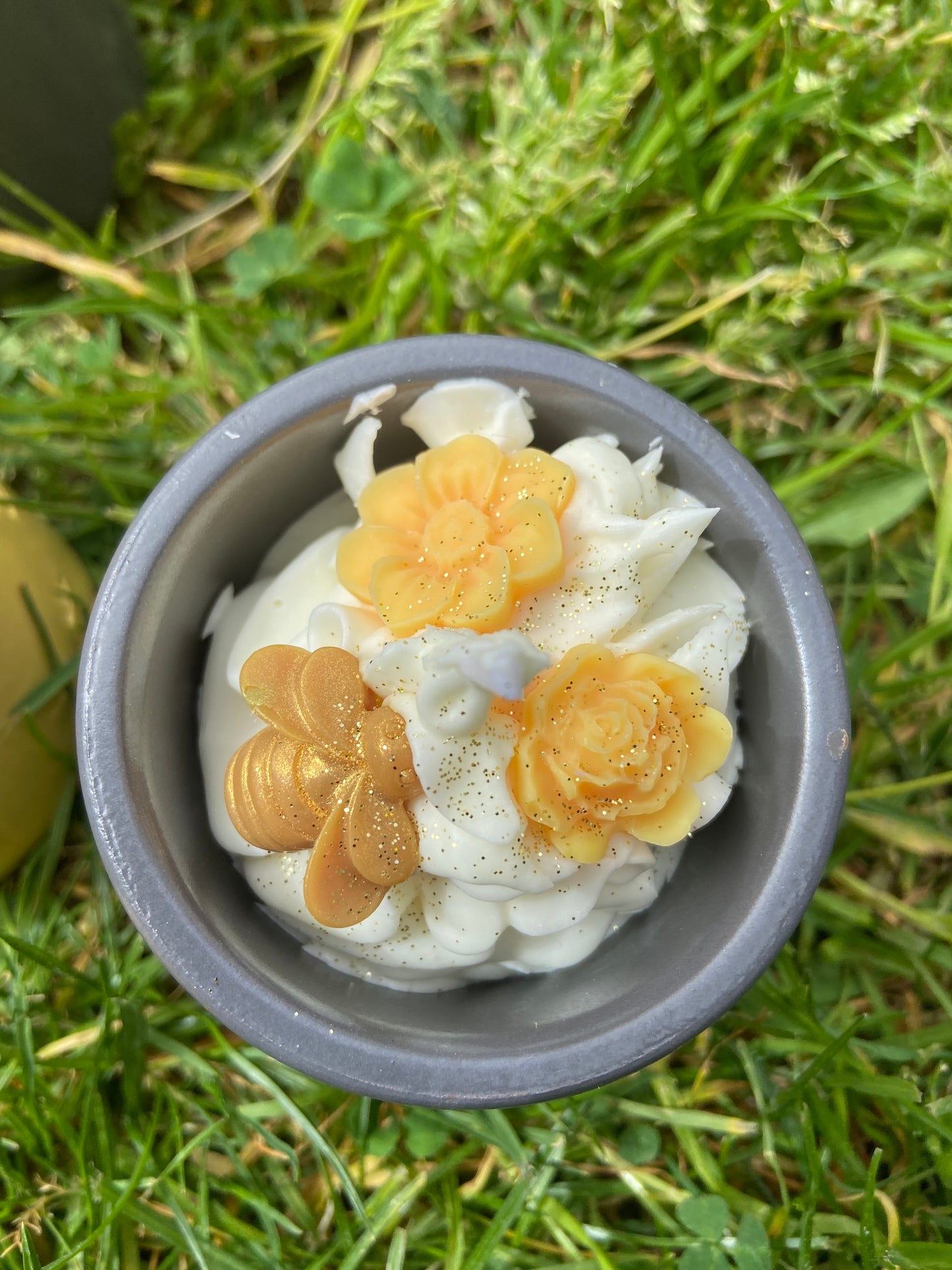 Bougie gourmande Bougie parfumée citronnelle Bougie artisanale Bougie végétale Bougie naturelle Bougie chantilly Idée cadeau