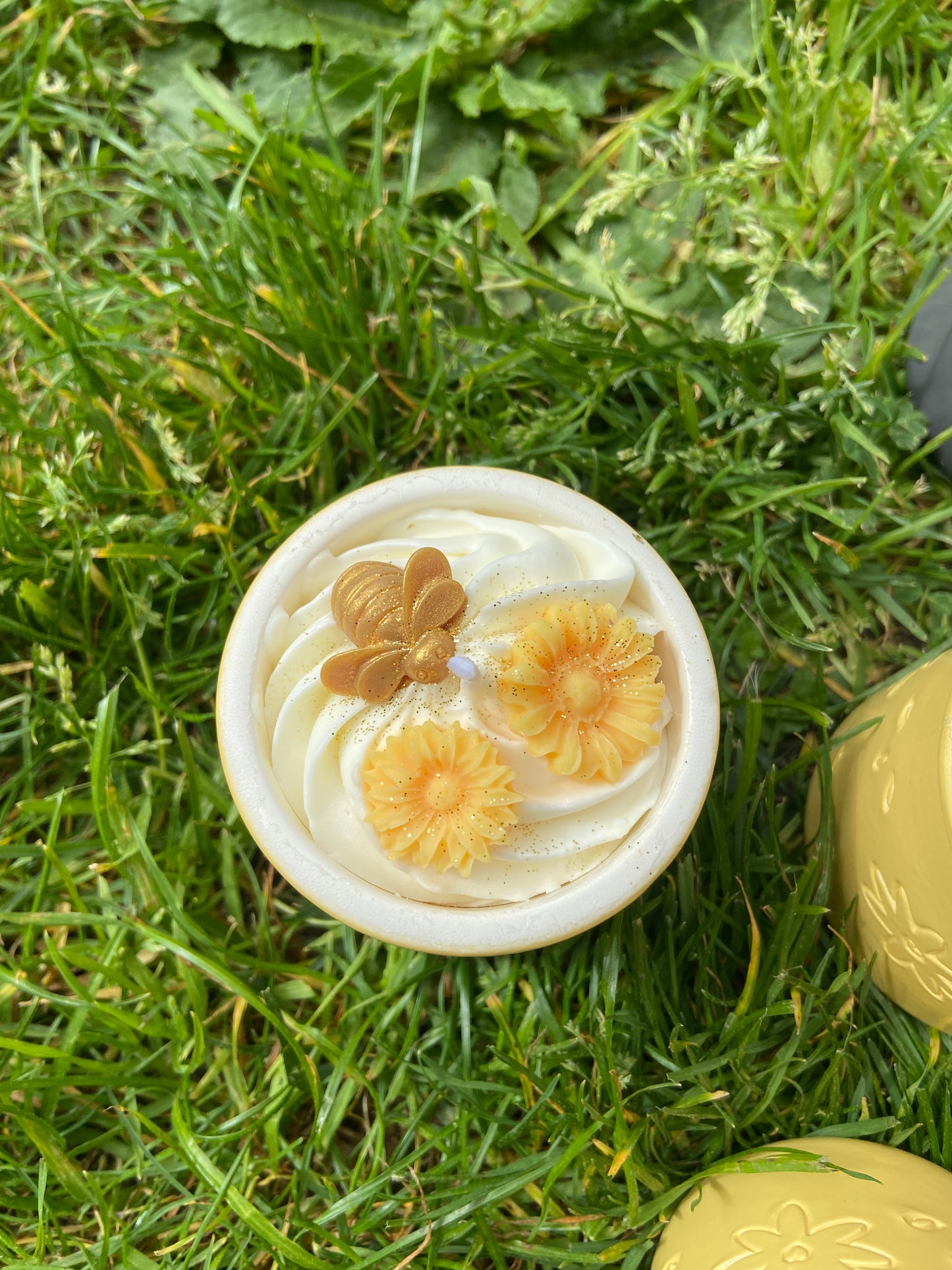 Bougie gourmande Bougie parfumée citronnelle Bougie artisanale Bougie végétale Bougie naturelle Bougie chantilly Idée cadeau