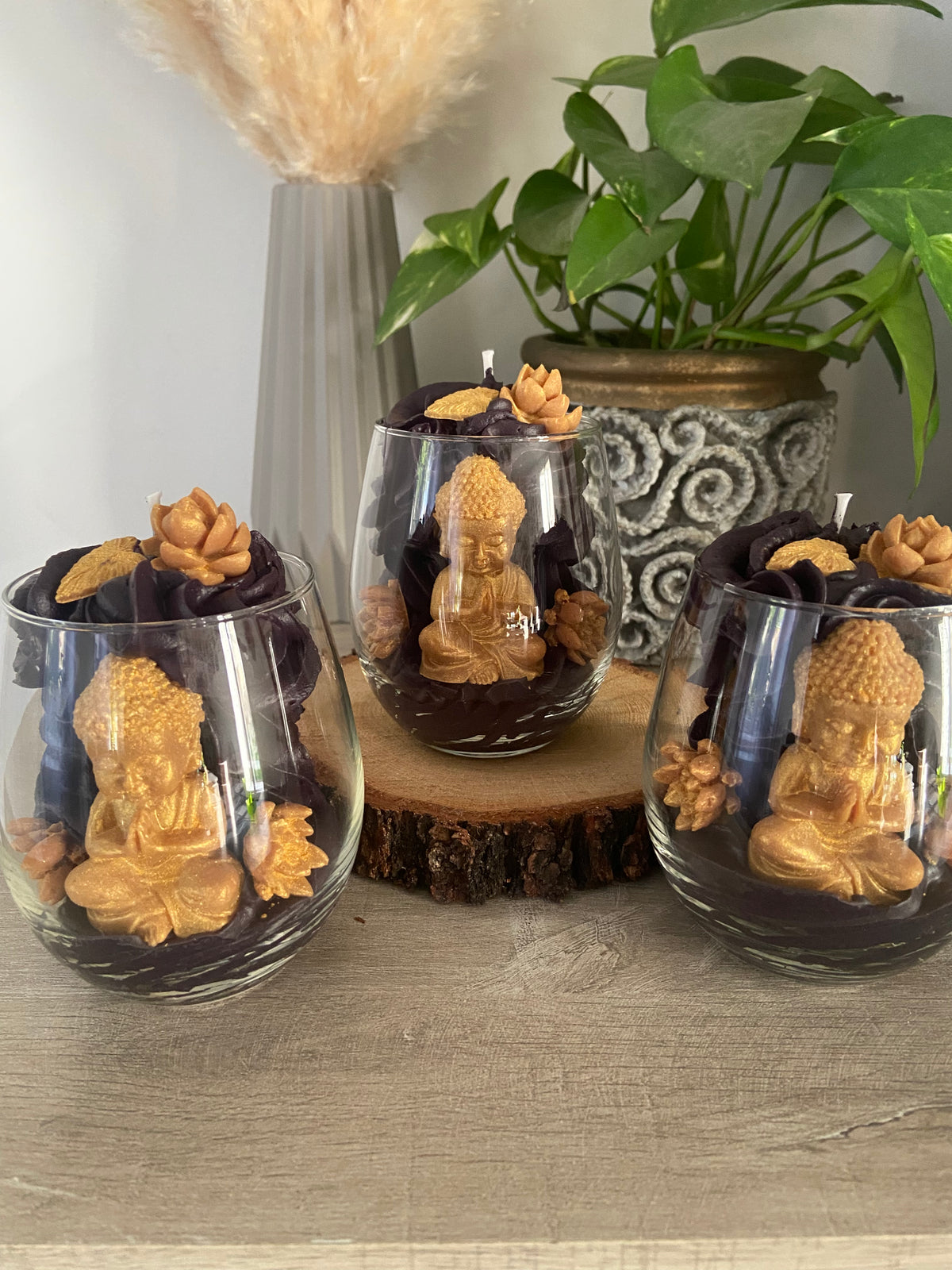 Bougie gourmande Bougie bouddha lotus Bougie bien-être Bougie parfumée Bougie chantilly Bougie artisanale Bougie végétale Idée cadeau