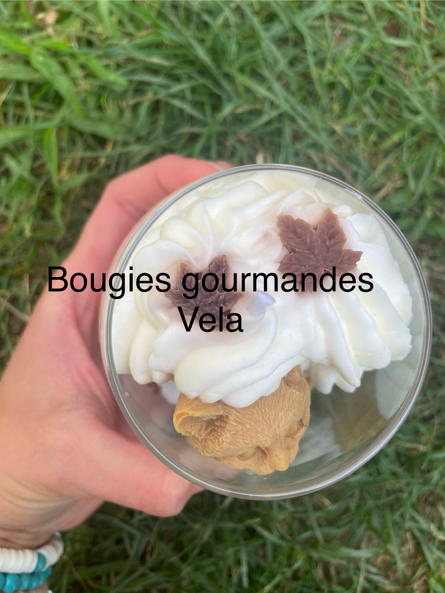 Bougie gourmande Bougie chat Bougie parfumée caramel Bougie chantilly Bougie automne Bougie artisanale Bougie végétale Idée cadeau