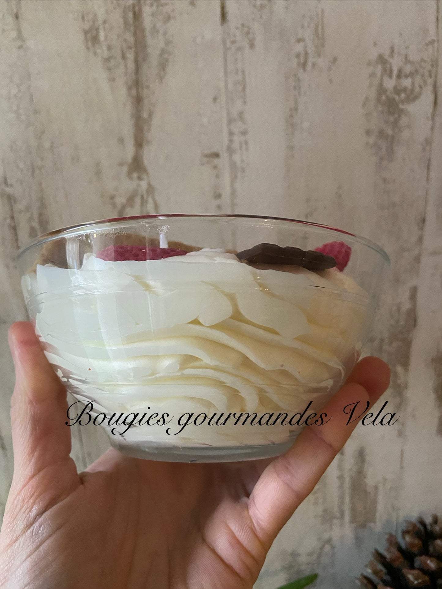 Bougie gaufre viennoiserie Bougie gourmande Bougie parfumée viennoiserie Bougie gourmandise Bougie chantilly Bougie artisanale Bougie végétale Idée cadeau