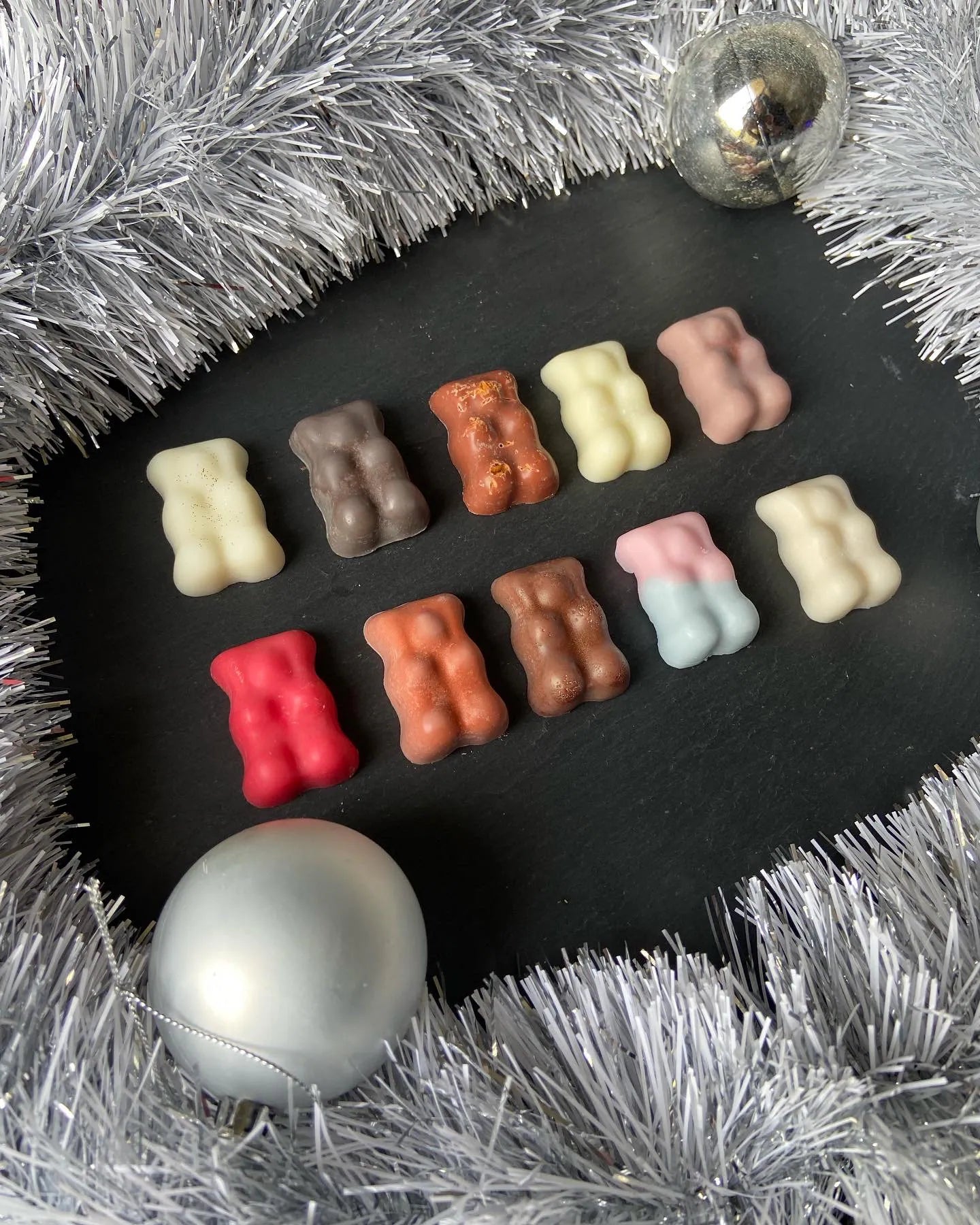 Nounours parfumés Ourson parfumé Fondant parfumé en cire de soja et parfum de Grasse Idée cadeau invités mariage
